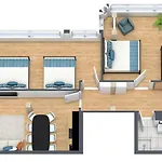 Valemi New Premium & Huge, 2bathroom, Supercentral, Freeparking, Up To 8-16 Guests 아파트 *