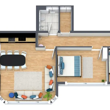 Valemi New Premium & Huge, 2bathroom, Supercentral, Freeparking, Up To 8-16 Guests * Munich
